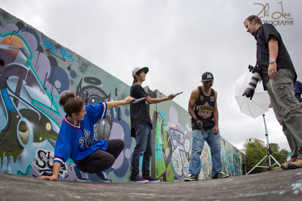 Corbans Estate Hip Hop Shoot Behind the Scenes