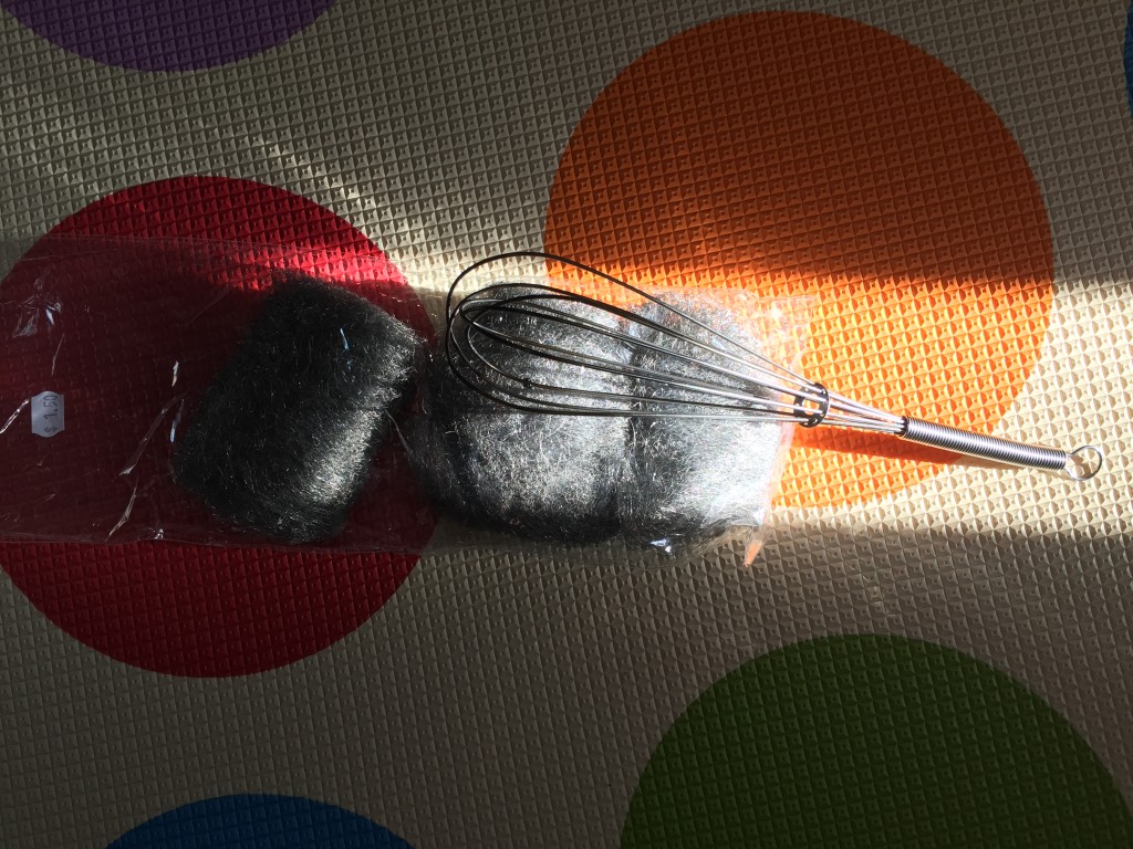 All you need is a bunch of steel wool caged within a whisk.  Set it on fire and then swing the whisk around (carefully), with a lanyard clipped into the end of the whisk
